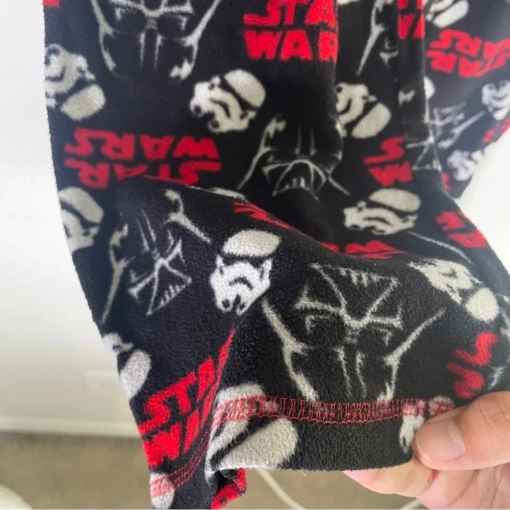 Star Wars Fleece Pajama Pants Size 7 Features Darth Vader - Picture 5 of 6